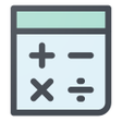 أيقونة البرنامج: Division Calculator With …