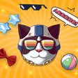 Ikon program: Cute Cat - DIY Wallpaper