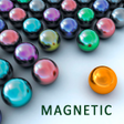 プログラムのアイコン：Magnetic balls bubble sho…