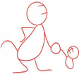 How to draw cartoons icon