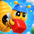 プログラムのアイコン:Bee Party: Cube Blast Puz…