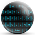 程序图标：Keyboard Theme Neon Blue