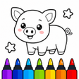 程序图标：Kids Coloring Book