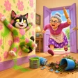ไอคอนของโปรแกรม: Pets Pranks Cat Escape 3D