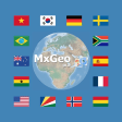 World atlas  map MxGeo Pro