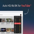 Icon of program: Auto HD/4k/8k for YT™ - Y…