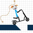 Draw Bridge: Scooter Go