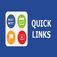 Social Media Quick Links