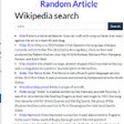 Symbol des Programms: Wikipedia search