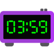 プログラムのアイコン：Full-screen digital clock…