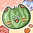 程序图标：Cat Watermelon - Match Ga…