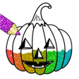 Icon of program: Halloween Glitter Colorin…