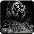 Grim Skull Reaper Keyboard Theme