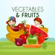 أيقونة البرنامج: Learning Fruits & Vegetab…