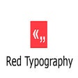 Red Typography