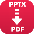 أيقونة البرنامج: pptx to pdf converter