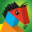 Иконка программы: Kinder Tangram: Farm Anim…
