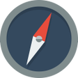 程序图标：Easy Compass: Travel Tool