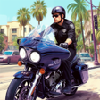プログラムのアイコン：US Police Bike Chase Game