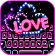 أيقونة البرنامج: Neon Love Hearts Theme