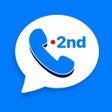Ikona programu: Second Phone Number 2nd L…