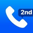 Pictogram van programma: Second Phone Number 2nd L…