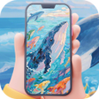Иконка программы: OceanWhale - 4K Wallpaper…