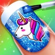 プログラムのアイコン：Girly Nail Art Salon: Man…