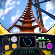 أيقونة البرنامج: Roller Coaster Train Simu…