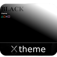 أيقونة البرنامج: Black theme for XPERIA