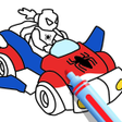 Car Coloring  Drawing Hero icon