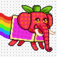 Biểu tượng của chương trình: Fun Pixel Pop Meme Color
