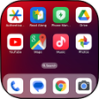 Ikona programu: iOS 17 Launcher - Phone 1…