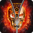 プログラムのアイコン：Skull Lock Screen  Wallpa…