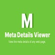 Icoon van programma: Meta Details Viewer