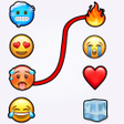 أيقونة البرنامج: Merge Emoji Games: Mix Em…