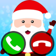 ไอคอนของโปรแกรม: fake call Christmas game