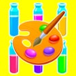 أيقونة البرنامج: Sort Paint: Water Sorting…