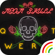 程序图标：Neon Skull Keyboard Theme