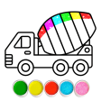 Mixer Truck Coloring for Kids