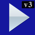 Ícone do programa: Poweramp v3 skin blue lig…