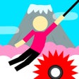 ไอคอนของโปรแกรม: Hanger World - Rope Swing…