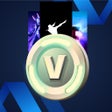 Ikon program: Vbucks  Quiz for Fortnite