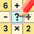Programın simgesi: Crossmath Games-Math Puzz…