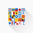 Icoon van programma: Flags - Maritime signal f…