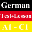 German exercises test grammar