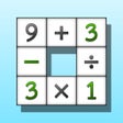 أيقونة البرنامج: Math the Cross Math Puzzl…