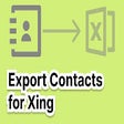 Contacts Export for Xing (Email + Phone)