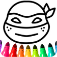 Icon of program: Boys Ninja Coloring & Mem…