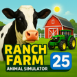 ไอคอนของโปรแกรม: Ranch Farm Animal Simulat…